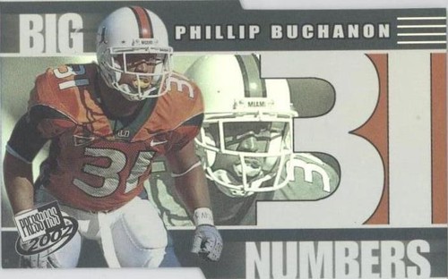 2002 Press Pass Phillip Buchanon #BN 29
