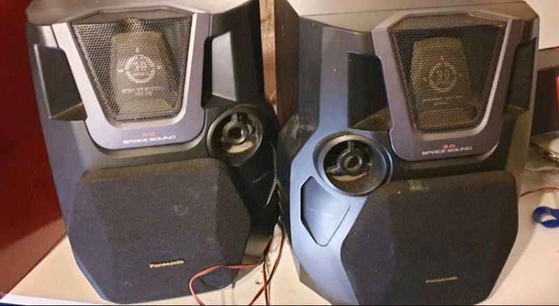 In Great Condition Panasonic 3D Space Sound Speakers SB-AK40 | in