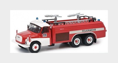 1:87 SCHUCO Tatra T148 Tanker Truck Feuerwehr 3-Assi 1968 Red White 452678700 Mo