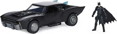 DC Comics, Batman Batmobile with 4  Batman Figure, Lights and Sounds, The...