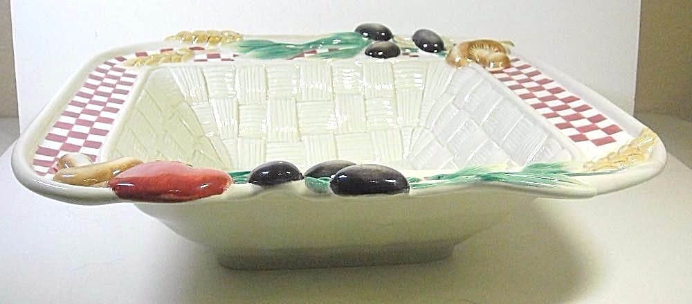 Fitz And Floyd Papa Paisano Serving Bowl Pasta 12