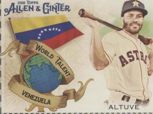 2018 Topps Allen & Ginter - Jose Altuve #WT-43