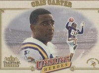 2001 Fleer Tradition Glossy Cris Carter #334