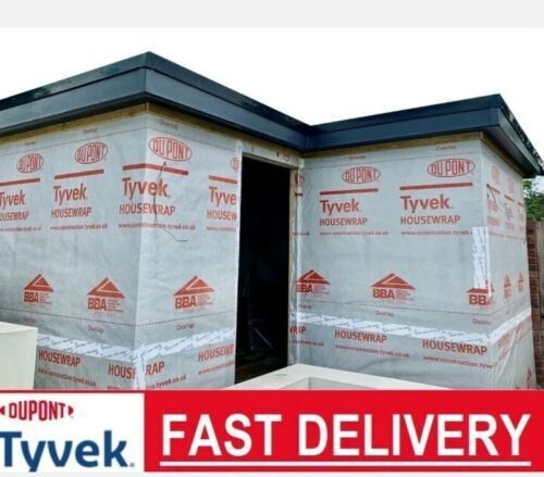 1.4m Wide Tyvek Housewrap Breather Membrane Sold By The Metre Cheapest On Ebay