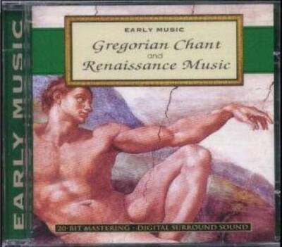Gregorian Chant  Renaissance Music - Audio CD - VERY GOOD