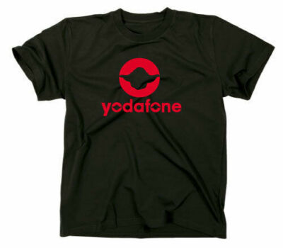 Yodafone Fun T-Shirt Star Wars Jedi Ritter Vodafone Yoda Knight Funshirt Funny