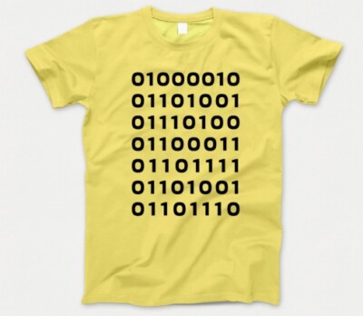 Binary Bitcoin T Shirt 621 Crypto One Zero Code Satoshi BTC HODL Silicon Valley