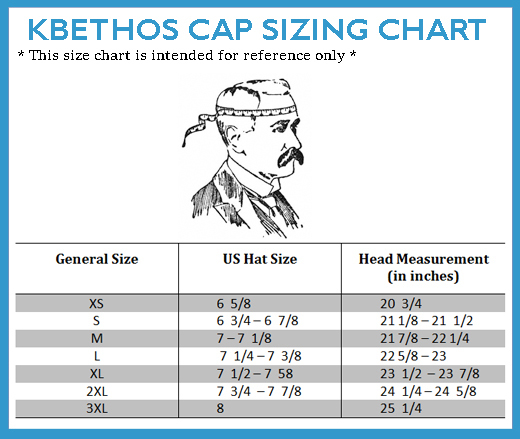 Baseball Cap Size Chart