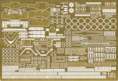 WEM PE35086 1/350 IJN Mikasa Detail Up Etching Parts for Hasegawa