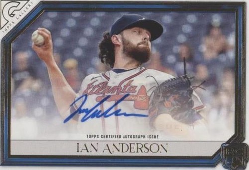 2021 Topps Gallery - Ian Anderson #RA-IA