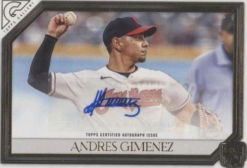 2021 Topps Gallery - Andres Gimenez #RA-AG