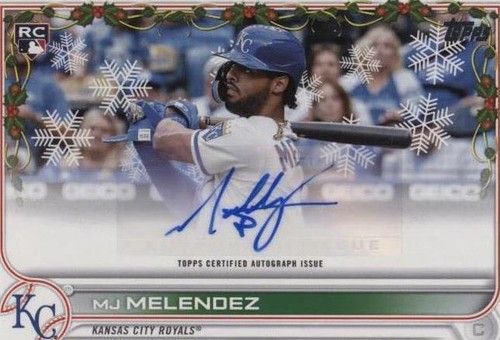 2022 Topps Holiday - MJ Melendez #WHA-MM