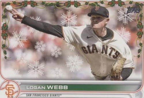 2022 Topps Holiday - Logan Webb #HW144