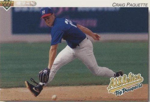 1992 Upper Deck Minor League - Craig Paquette #122