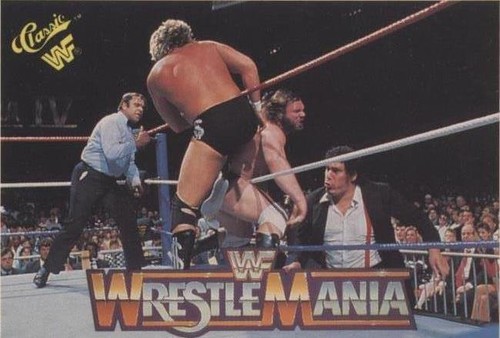 1990 Classic WWF The History of Wrestlemania - Jim Duggan Ted DiBiase #58