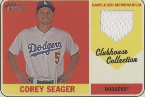 2018 Topps Heritage - Corey Seager #CCR-CSE