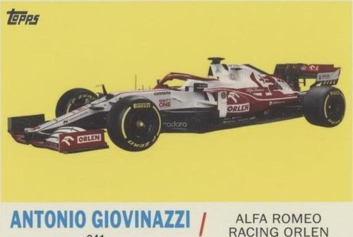 2021 Topps Formula 1 - Antonio Giovinazzi #T61-AG