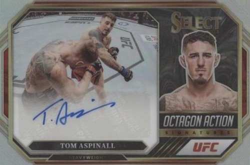 2023 Panini Select UFC - Tom Aspinall #OA-TAS