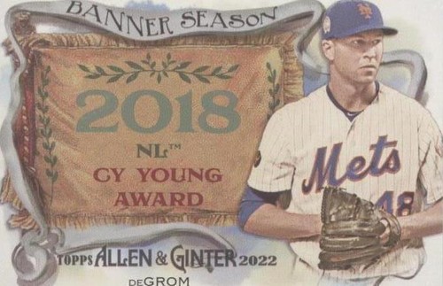 2022 Topps Allen & Ginter - Jacob deGrom #BS-27