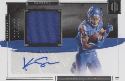 ラグビー　ポスター　4枚 2022 Panini Impeccable Elegance - Khalil Shakir 170/199 RC