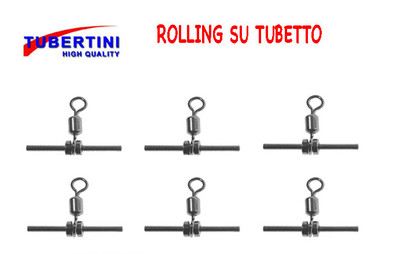 GIRELLA ROLLING SU TUBICINO - ATTACCO BOLENTINO N 2/0 TUBERTINI