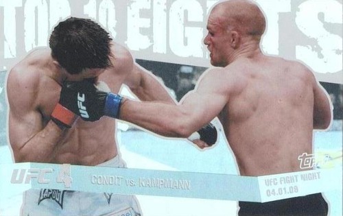 2010 Topps UFC Main Event - Carlos Condit Martin Kampmann #TT09 12