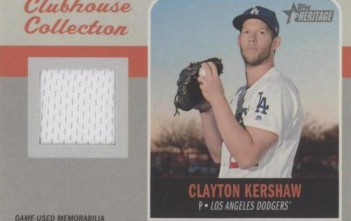 2019 Topps Heritage - Clayton Kershaw #CCR-CK