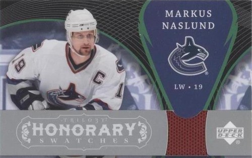 その他 Upper Deck Markus Naslund 1 of 1 2007-2008 UPPER DECK SP AUTHENTIC HOCKEY HOLO FX MARKUS