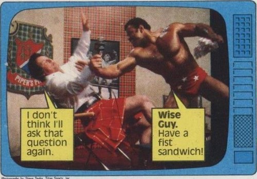 1985 Topps WWF - Roddy Piper #59