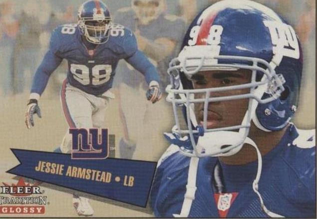 2001 Fleer Tradition Glossy Jessie Armstead #30