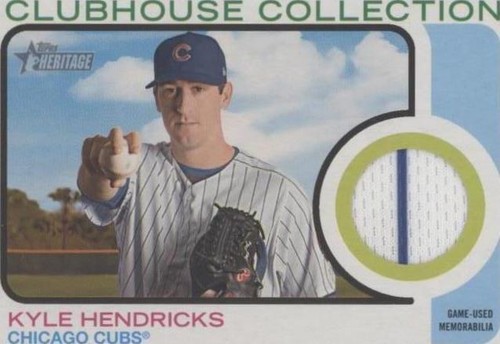 2022 Topps Heritage High Number - Kyle Hendricks #CCR-KH