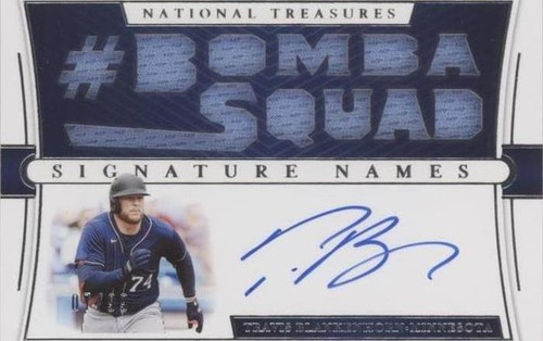2021 Panini National Treasures - Travis Blankenhorn #SNA-TB