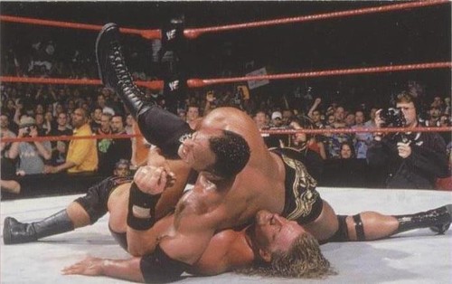 2000 Comic Images WWF Rock Solid - The Rock #61