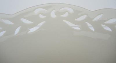 Lenox Winter Greetings Pierced Basket With Original Box