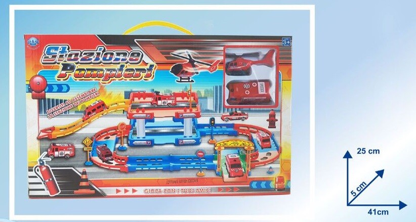 Stazione Dei Pompieri Giocattolo Gioco Bambini sar