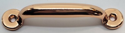 Solid Brass Cabinet Pull copper black nickeL brass brushed polished handle fancy