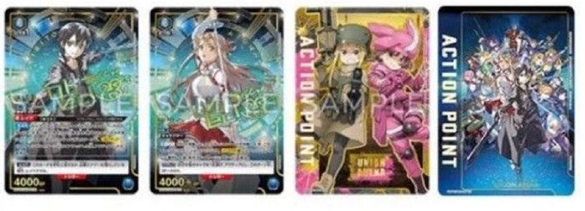 SAOデッキ（歌）　UNIONARENA Union Arena Card Sword Art Online Fractured Daydream Limited