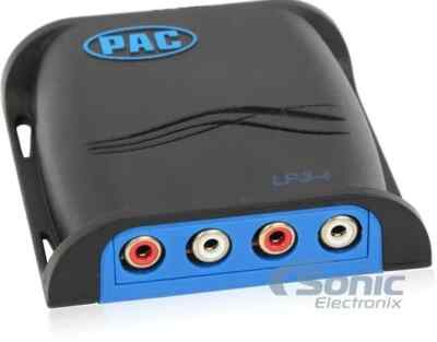 PAC LP3-4 LOC PRO Series 4-Channel Line Output Converter Car Speaker Wire to RCA