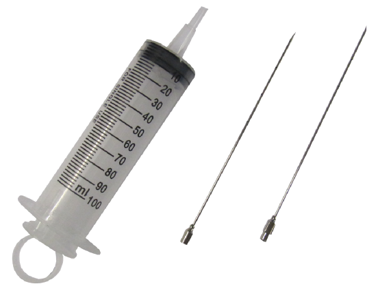 Beeketal Pökelspritze Marinadenspritze Bratenspritze Pökeln Spritze 100 ml XL