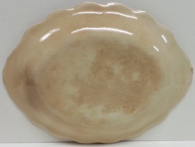 Antique Animals Porcelain Plates (2), Antelope Ram Lustre Ware,