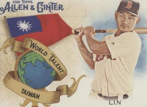 2018 Topps Allen & Ginter - Tzu-Wei Lin #WT-42