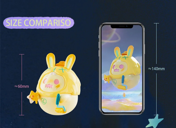 F.UN ShinWoo The Lonely Moon Space Ghost Bunny Series