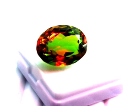 8 Carat Color Changing Natural Alexandrite Loose Gemstone Oval Cut  Certified