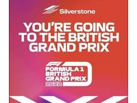 1 x 2022 F1 British Grand Prix Adult Weekend General Admission Ticket