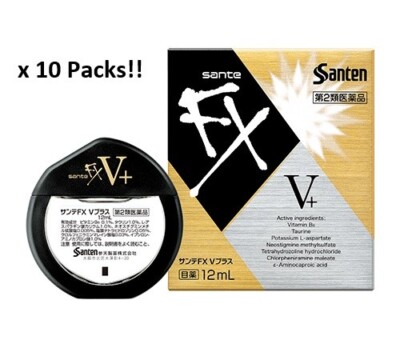 Eye Drops FX NEO V + PLUS 12mg 10 packs from Japan