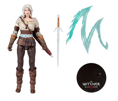 McFarlane Toys - The Witcher 3: Wild Hunt - 7'' Ciri Action Figure [New Toy] Ac