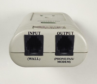 Belkin MasterCube F5C594 Phone Line Surge Suppressor / Protector