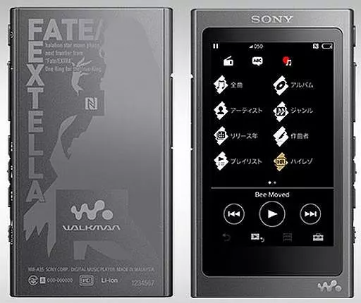 SONY WALKMAN NW-A35 Fate/EXTELLA Edition 16GB Altera model