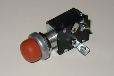 Push Button Start Switch w/ RED Rubber Button cover d