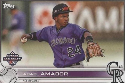 2022 Topps Pro Debut - Adael Amador #PD-83